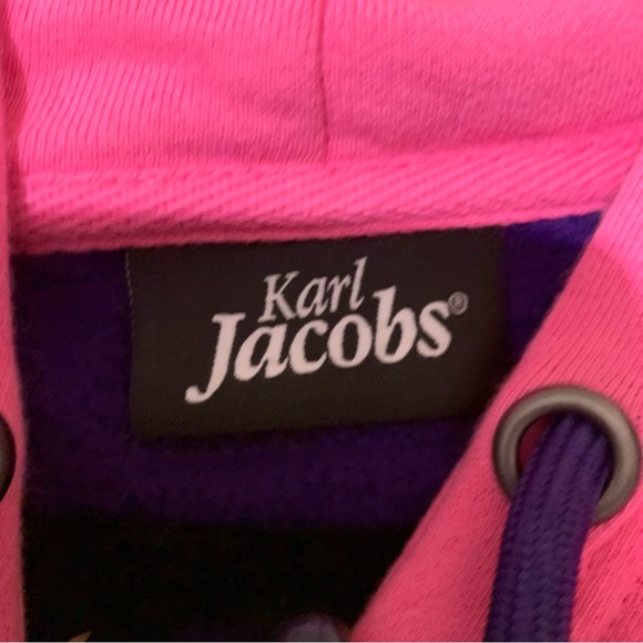 Karl Jacobs 2021 Enchantment Color Block  Gamer Hoodie - Picture 8 of 12